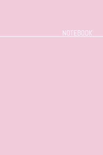 Notebook - Pastel Pink: College Ruled - 120 pages - 6 x 9