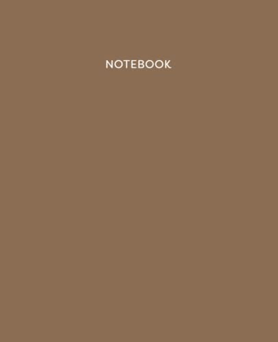 Graph Paper Composition Notebook (Sepia): Grid Paper Notebook, Neutral Tones - Sepia, 7.5x9.25