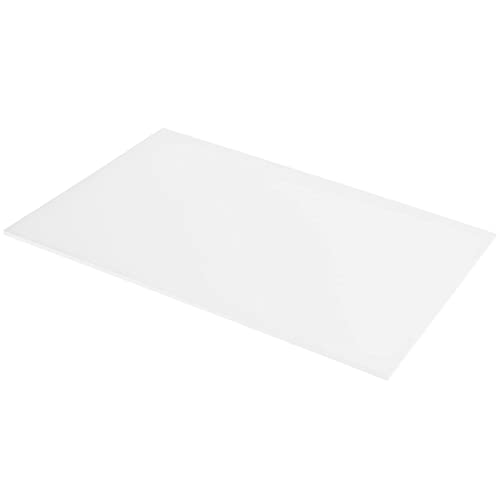 Tradineur - Lámina de cartón pluma, 5 mm de grosor, manualidades, soporte para presentaciones, maquetas, base de cuadros, decoración (Blanco, 50 x 70 cm)