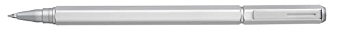 Pentel Energel BL667 - Rodillo de gel de punta de 0,7 mm, cuerpo metálico plateado mate - Caja de regalo