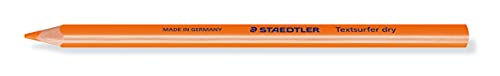 Staedtler 128 - Lápices, caja con 12 unidades, color naranja