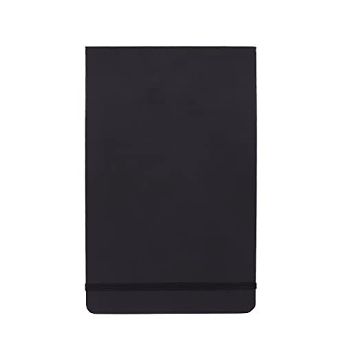 Amazon Basics Cuaderno de bocetos artísticos de tapa dura, tamaño L, 21 x 13 cm, Grande, negro