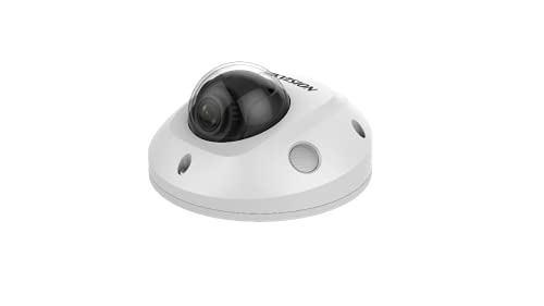 Hikvision DS-2CD2543G2-IWS - Cámara de vigilancia domo (2,8 mm) con 4 megapíxeles, iluminación de hasta 30 m, cámara de vigilancia profesional
