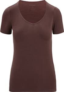 Icebreaker Siren Camiseta Funcional, Umber, Large para Mujer