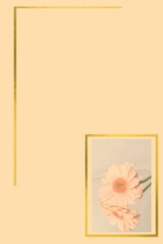 Vintage Pastel Yellow Flower Journal: Daisy