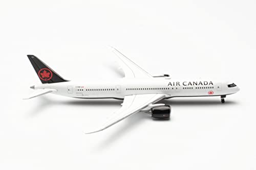 Herpa Air Canada Boeing 787-9 Dreamliner – C-FSBV, Escala 1:500, Modelo de avión para coleccionistas, decoración en Miniatura, avión sin Base de Metal