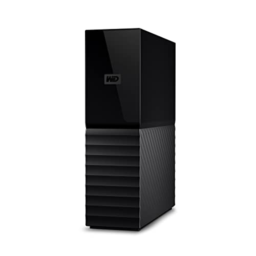 WD 12TB My Book Disco Duro Externo de Sobremesa, con USB 3.0 y software para la gestión de dispositivos, copia de seguridad y protección con contraseña, funciona con PC y Mac