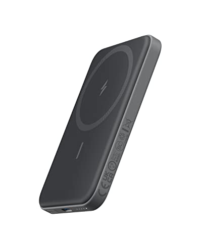 Anker Batería magnética 621 (MagGo), batería Externa magnética de 5000 mAh con Cable USB-C, Solo Compatible con iPhone 13/13 Pro / 13 Pro MAX, 12/12 Pro / 12 Pro MAX