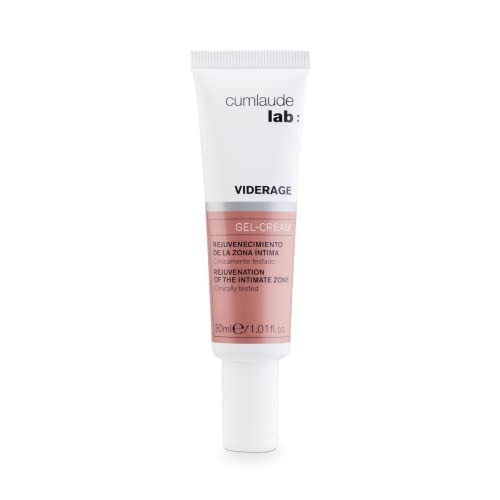 Cumlaude Lab Viderage - Gel Crema Tonificante y Reafirmante para el Rejuvenecimiento de la Zona Íntima con Ácido Hialurónico, Vitamina E y Niacinamida - 30 ml