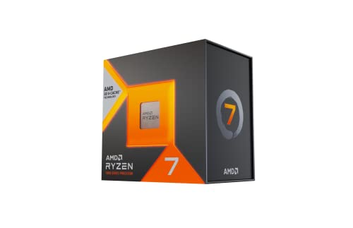 AMD Ryzen 7 7800X3D Procesador con tecnología 3D V-Cache, 8 núcleos/16 Hilos desenfrenados, Arquitectura Zen 4, 104M Cache, 120W TDP, hasta 5,0 GHz Frecuencia Boost, Socket AMD 5, DDR5 y PCIe 5.0