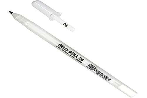 Sakura SAK37819 Basic – Bolígrafo de tinta de gel, color blanco