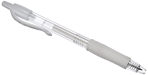 Pilot G207 - Bolígrafo roller de gel (retráctil, punta de 0,7 mm), color blanco