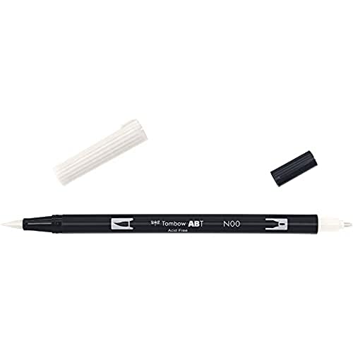 Tombow - ABT Dual Brush | Rotulador Acuarelable de Doble Punta para Dibujos Profesional, Lettering, Manga, Bocetos y Acuarela - Mazclador N00