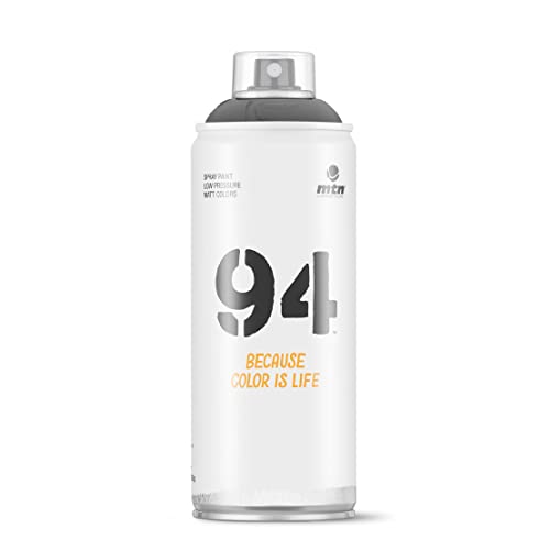 PINTURA SPRAY MATE MTN 94 NEGRO 400ml