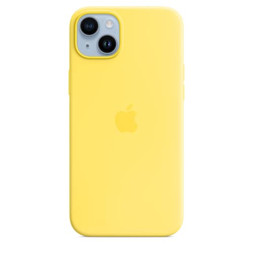 Apple Funda de Silicona con MagSafe para el iPhone 14 Plus - Amarillo Canario ​​​​​​​