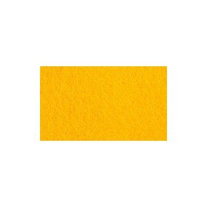 Fieltro amarillo anaranjado 1 mm de 20 x 30 cm