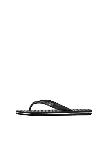 JACK & JONES Chanclas Jfwbasic para hombre, antracita, 42/43 EU