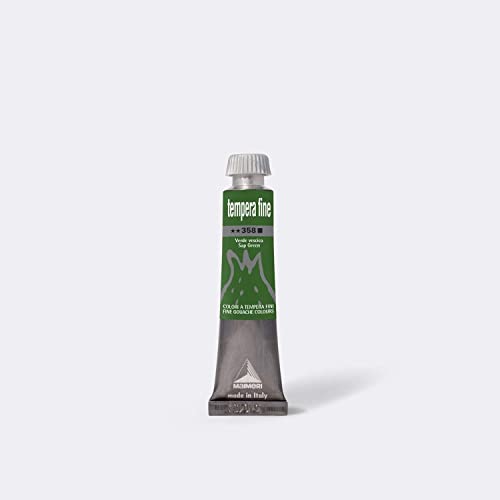 Maimeri Gouache Fine Tube – 20 ml – 358 verde vejiga