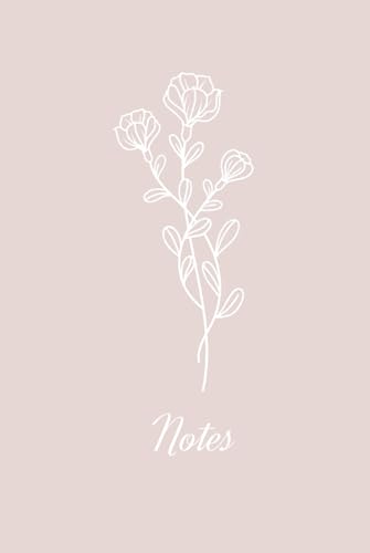Pink Pastel Journal: notebook 6 x 9 in