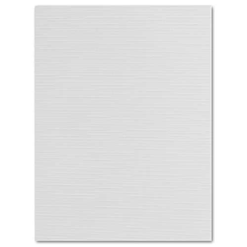 50 hojas de papel de tarjeta DIN A5 con estructura de lino - blanco brillante - 240 g/m² - 14,8 x 21 cm - papel artesanal cartón fotográfico papel artesanal cartón arcilla - FarbenFroh