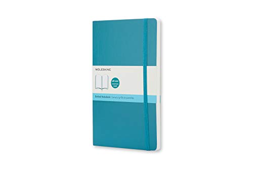 Moleskine Classic - Cuaderno de tapa blanda, color azul verdoso