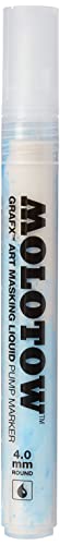 Chartpak Marcador Molotow Grafx Art Masking Liquid Pump. Ronda de 4 mm