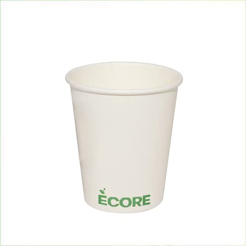 VASOS DE PAPEL PARA CAFÉ 200ML DE CAPACIDAD, DE COLOR BLANCO, VASOS DE PAPEL DESECHABLES Y BIODEGRADABLES 6CF X 50PZ VASOS DE CARTON