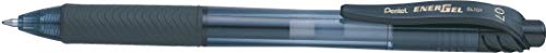 Pentel EnerGel-X -BL107-A Bolígrafos retráctiles (12 unidades, punta de 0,7 mm), color negro
