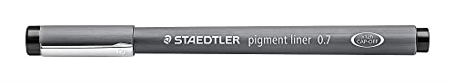 Staedtler Pigment liner Fineliner 0.7mm - Rotulador (Negro)
