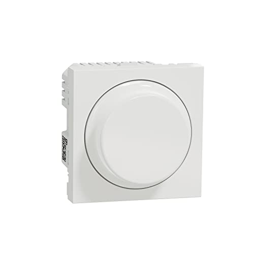 Schneider Electric NU351618W - Regulador de intensidad rot zigbee, color blanco