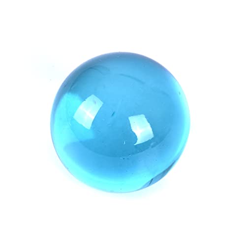 muziwenju PSWK 30 mm Bola de Cristal Vidrio de Cuarzo Bola Transparente esferas de Glass Bola de Cristal Bola de Cristal artesanía decoración Feng Shui (Color : Royal Blue)