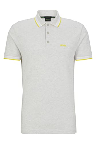 BOSS Paddy Polo, Color Gris Claro y Pastel, XXXXL para Hombre