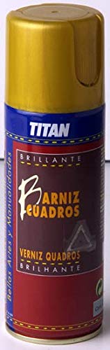 TITAN SPRAY BARNIZ CUADRO SATINADO 200ML