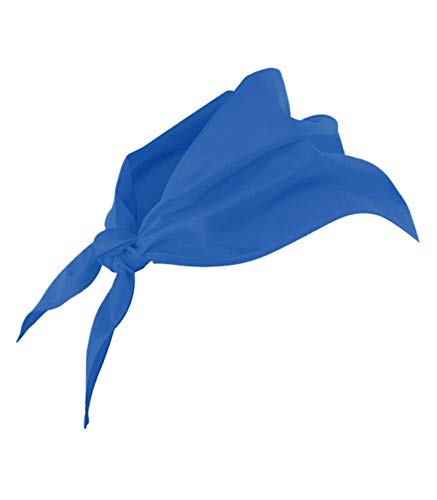 Velilla 404003 62 U - Pañuelo tringular para atar al cuello Azul ultramar Talla U