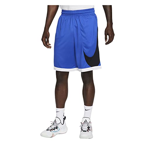 Nike Pantalones cortos de baloncesto Dri-Fit HBR 3.0 para hombre, hiperrealista, Medium
