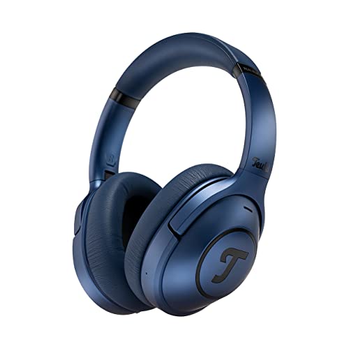 Teufel Real Blue NC Auriculares Azules con Bluetooth, Sonido estéreo y cancelación Activa del Ruido (ANC)