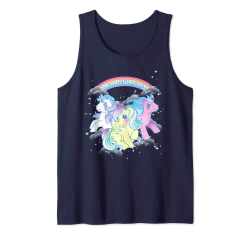 My Little Pony Mon Petit Poney Vintage Rainbow Cloud Group Camiseta sin Mangas