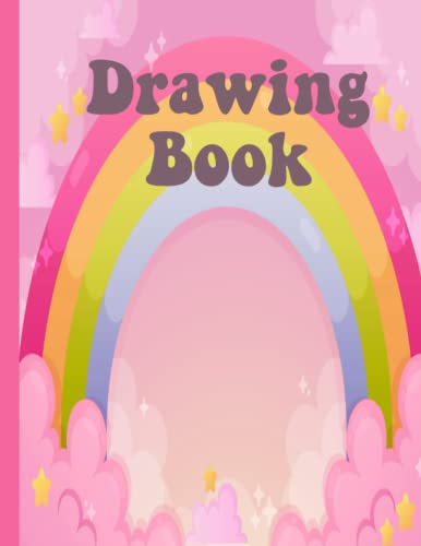 Drawing Book | scetch books for drawing kids | scetch books for drawing large: Cute Unicorn scetch pad for Girls | with 100 Pages of 8.5