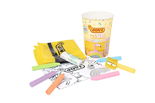 Jovi - kit para jugar con ceras colores pastel + Complementos (art. 980PT)