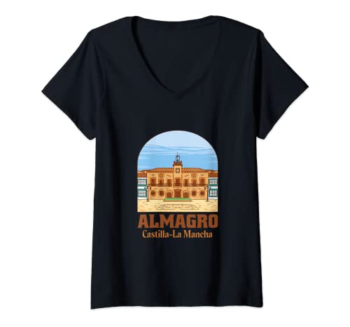 Mujer Almagro Camiseta Cuello V