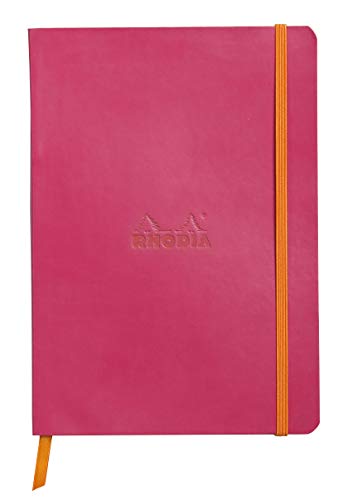 Rhodia Rhodiarama - Cuaderno de notas, tamaño A5, color frambuesa