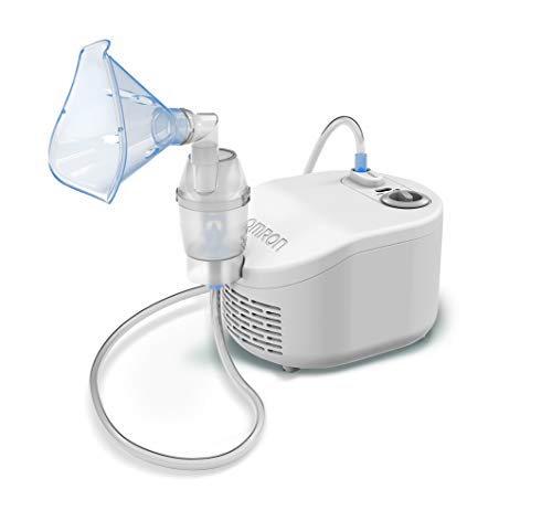 OMRON X101 Easy Nebulizador para niños y adultos, trata condiciones respiratorias como el asma, la bronquitis, la alergia, la tos y los resfriados con facilidad