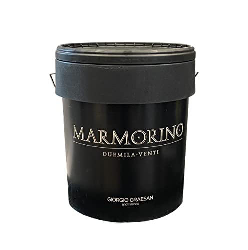 Masilla Marmorino 2020-24 kg – Giorgio Graesan – Masilla con base de cal, polvo de mármol y Manualidad – Estuco Preparativo Efecto mármol