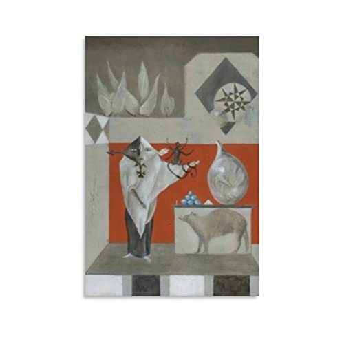Póster de The Conjurer by Leonora Carrington Pintura de obras de arte Impresión de pared, lienzo Decoración del hogar, 60 x 90 cm