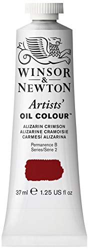 Winsor & Newton Artists - Pintura al Óleo, 37 ML, Rojo (Carmesi Alizarina)