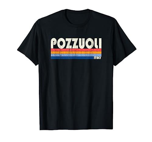 Pozzuoli - Estilo retro de los años 70 y 80 Camiseta