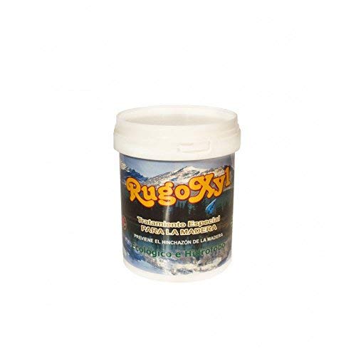 Rugoplast - Barniz al uso satinado, pintura al agua para la madera o imitación madera en balaustres, paredes, etc. Rugoxyl Incoloro
