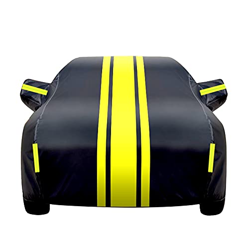 Funda Coche para Seat Exeo Fura Malaga Marbella MII Panda Ronda Cubiertas de Coche,Material de Tela Oxford 210D recientemente actualizado y Engrosado, protección para Todo Clima(Color:EE,Size:Panda)