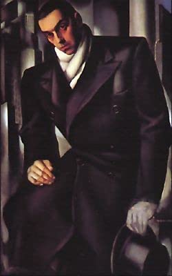 Lienzo calidad museo, poster o lamina para enmarcar, 18, Tamara de Lempicka - 70 x 50 cm, LIENZO CANVAS MUSEUM 400 GRS