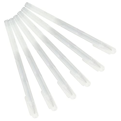 Nuonove Bolígrafos de Gel Blanco, BolíGrafo Punta Fina Gel, Boligrafo Blanco para Dibujo, Bolígrafos de Gel Blanco de Punta Fina de 0,8 mm para Papel Negro Resalte Dibujo Bocetos, 6 Piezas